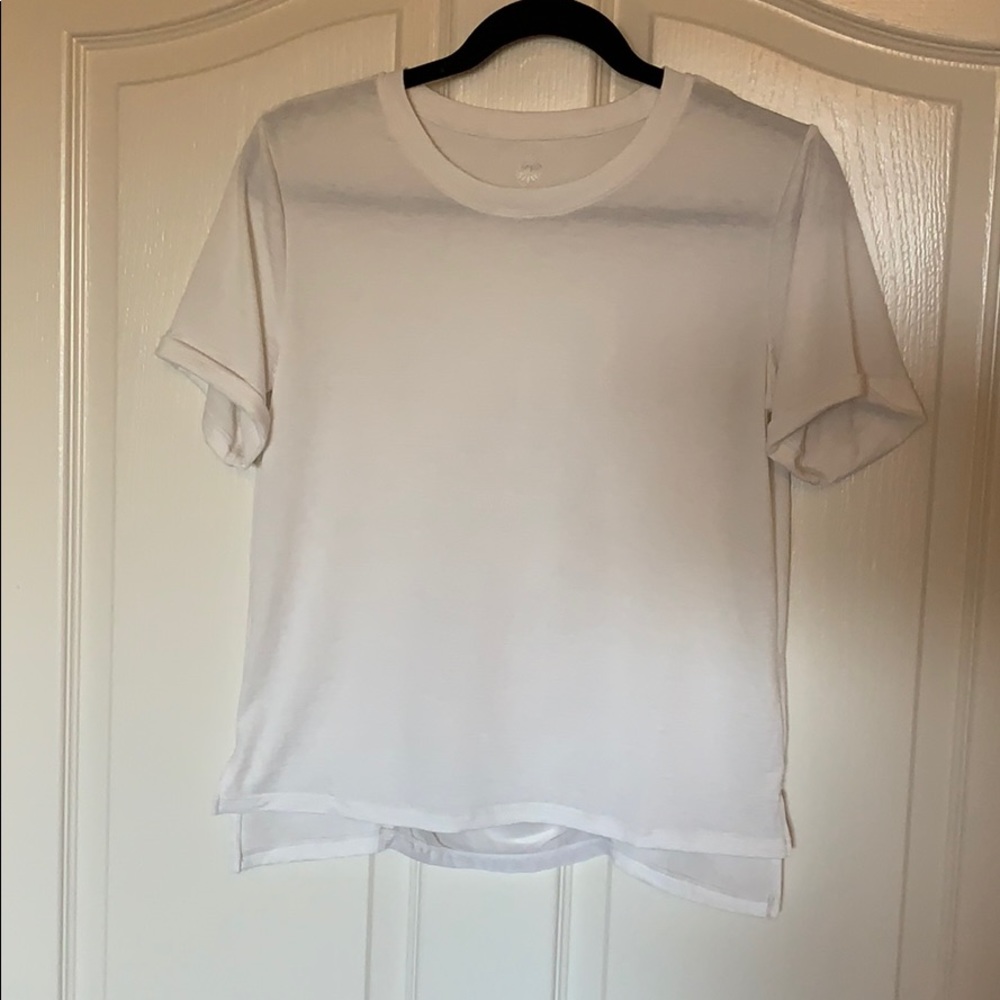 Senita Sheer back workout top
